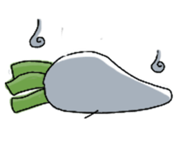 DAIKON RADISH sticker #5898114