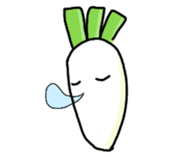 DAIKON RADISH sticker #5898121