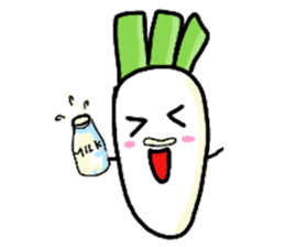 DAIKON RADISH sticker #5898122