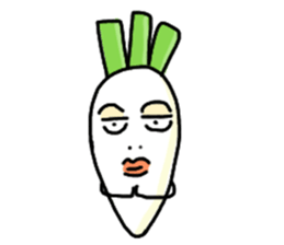 DAIKON RADISH sticker #5898128