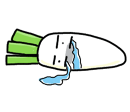 DAIKON RADISH sticker #5898132