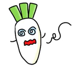DAIKON RADISH sticker #5898137