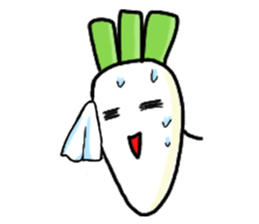 DAIKON RADISH sticker #5898149