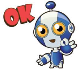 Robot robot sticker #5898165