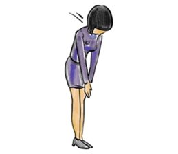 With ll due respect sticker #5898297