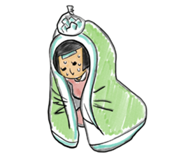 With ll due respect sticker #5898298