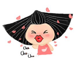 Sensu girl sticker #5898377