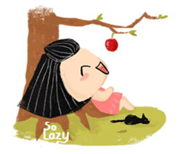 Sensu girl sticker #5898378