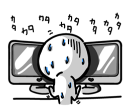 Heavy sweater 3 sticker #5898710