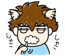 Cat craftsman2 sticker #5898753