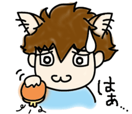 Cat craftsman2 sticker #5898754