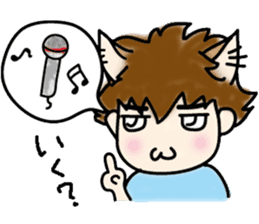 Cat craftsman2 sticker #5898756