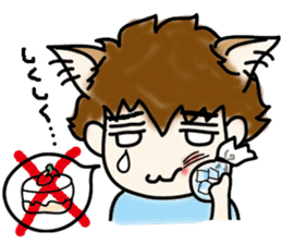 Cat craftsman2 sticker #5898758