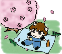 Cat craftsman2 sticker #5898768