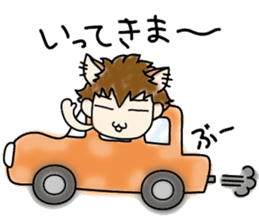 Cat craftsman2 sticker #5898770