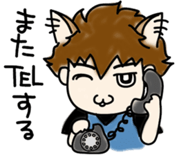 Cat craftsman2 sticker #5898786