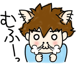 Cat craftsman2 sticker #5898788