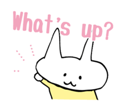 simple communication(1-2words) sticker #5898792