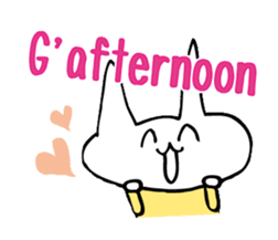 simple communication(1-2words) sticker #5898794