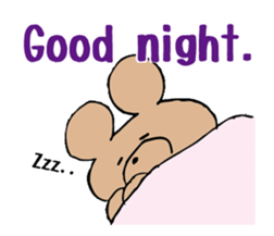 simple communication(1-2words) sticker #5898795