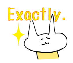 simple communication(1-2words) sticker #5898796