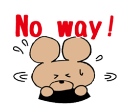 simple communication(1-2words) sticker #5898799