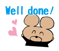 simple communication(1-2words) sticker #5898802