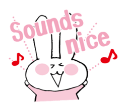 simple communication(1-2words) sticker #5898803