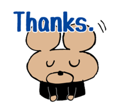 simple communication(1-2words) sticker #5898809