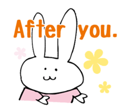 simple communication(1-2words) sticker #5898810