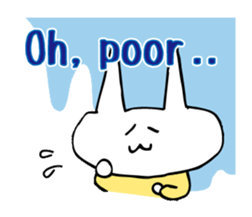 simple communication(1-2words) sticker #5898816