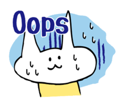 simple communication(1-2words) sticker #5898818