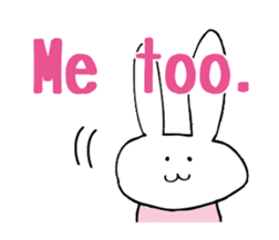 simple communication(1-2words) sticker #5898822