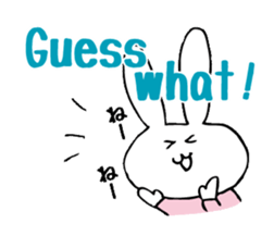 simple communication(1-2words) sticker #5898828