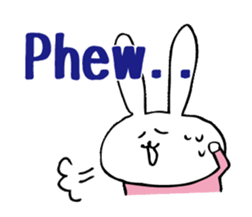 simple communication(1-2words) sticker #5898829