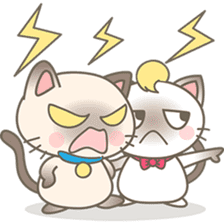 Simi and Suki in love sticker #5899283