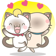 Simi and Suki in love sticker #5899302