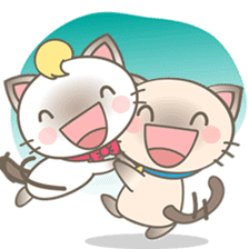 Simi and Suki in love sticker #5899305