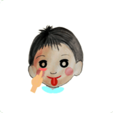 Tare-chan's childhood sticker #5899314