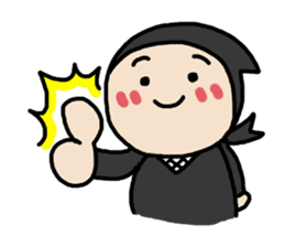 Heartwarming ninja sticker #5899632