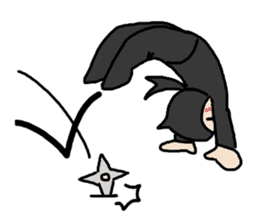 Heartwarming ninja sticker #5899637