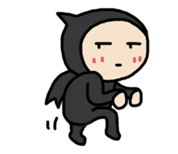 Heartwarming ninja sticker #5899641