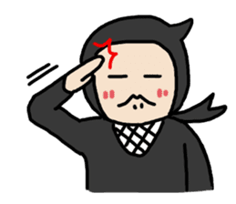 Heartwarming ninja sticker #5899652