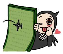 Heartwarming ninja sticker #5899669