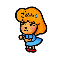 SAKURA Girl Sticker sticker #5899713