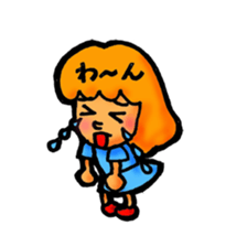 SAKURA Girl Sticker sticker #5899715