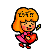 SAKURA Girl Sticker sticker #5899716