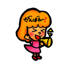 SAKURA Girl Sticker sticker #5899734
