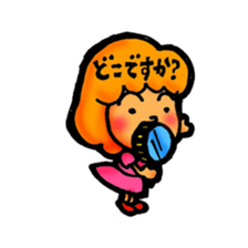 SAKURA Girl Sticker sticker #5899735