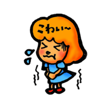 SAKURA Girl Sticker sticker #5899736